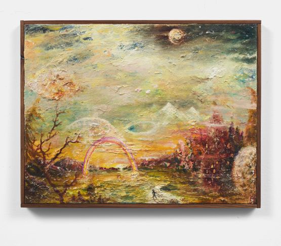 Forbidden Land by Peter Burns contemporary artwork Painting