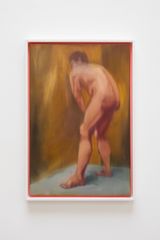 Lucian Freud by William E. Jones contemporary artwork painting