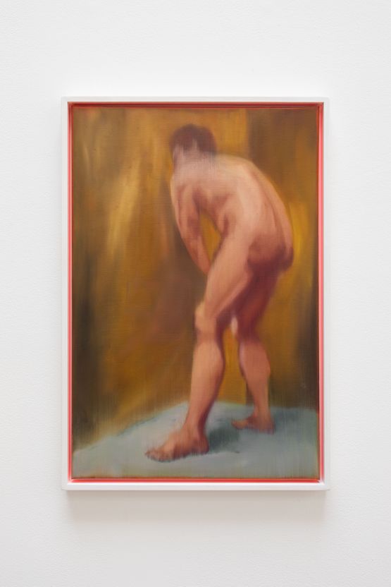 Lucian Freud by William E. Jones contemporary artwork Painting