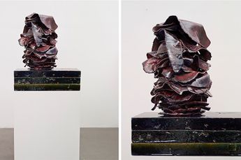 Contemporary art exhibition Mike Meire Outside the Visible at Bartha_contemporary Margaret St United Kingdom