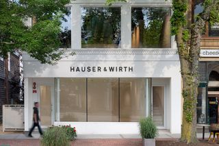 Hauser  Wirth contemporary art gallery in New York Southampton United States