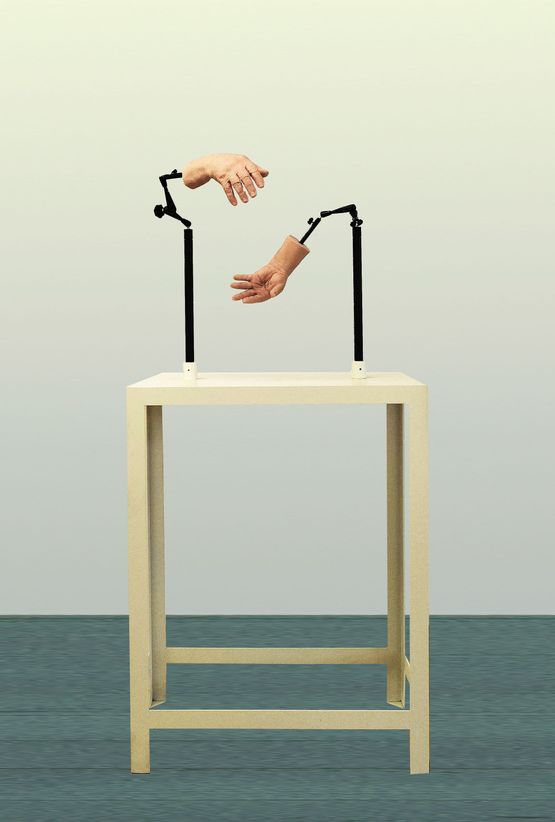 About Gaps  Bases by Urs Luthi contemporary artwork Sculpture