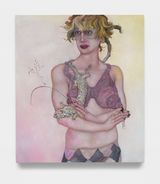 Harlequin by Anj Smith contemporary artwork painting
