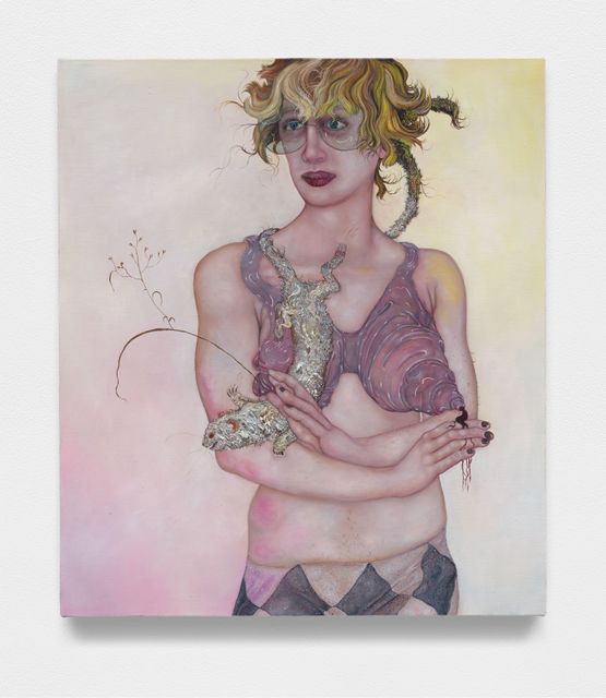 Harlequin by Anj Smith contemporary artwork Painting