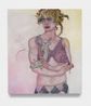 Harlequin by Anj Smith contemporary artwork Painting