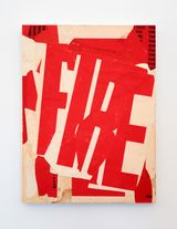Fire by Mars Ibarreche contemporary artwork painting photography print sculpture works on paper