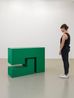 Untitled Estructura Green by Carmen Herrera contemporary artwork Sculpture