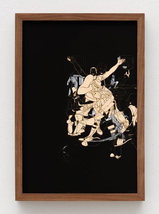 Untitled Defense 5 by Jibade-Khalil Huffman contemporary artwork Print