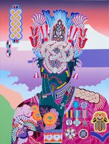 UN men No.2 col.5 by Kohei Kyomori contemporary artwork painting