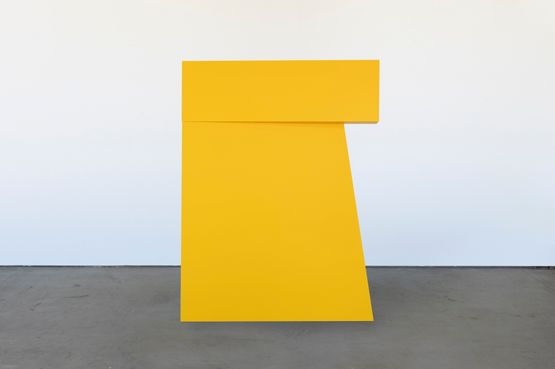 Amarillo Tres by Carmen Herrera contemporary artwork Sculpture