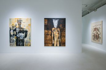Contemporary art exhibition Gatot Pujiarto Masquerade of Life at Pearl Lam Galleries Singapore