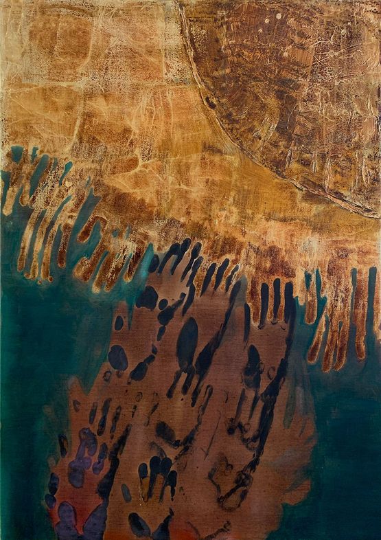 Audi Celum IV by Zad Moultaka contemporary artwork Painting