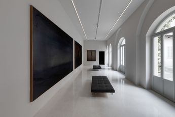 Contemporary art exhibition Richard Zinon Act I Penombra at Cadogan Gallery Milan Italy