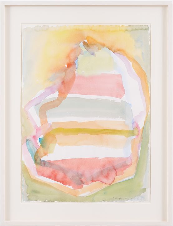 Figur Figure by Maria Lassnig contemporary artwork Painting