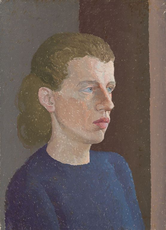 Autoportret Self-Portrait by Diana Cepleanu contemporary artwork Painting