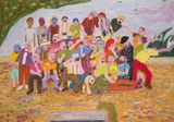 The collective by Sohrab Hura contemporary artwork drawing works on paper