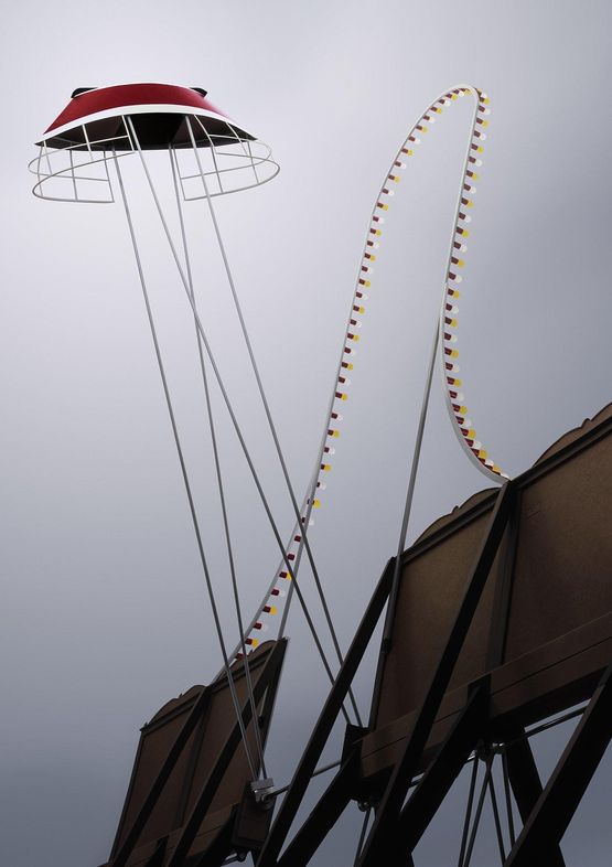 Attraktion  Attraction by Thomas Demand contemporary artwork Photography