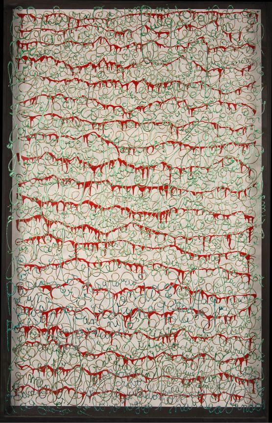 El infierno segun San Alfonso by Leon Ferrari contemporary artwork Mixed Media