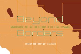 Contemporary art exhibition Group Exhibition Beyond Borders Minangkabau Art and the Fluidity of Cultural Dynamics at Gajah Gallery Yogyakarta Indonesia