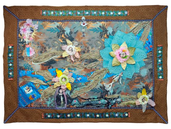 Lotus Pond by Ye Funa contemporary artwork Painting