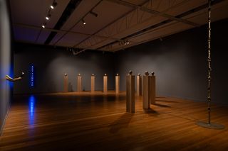 Contemporary art exhibition Julie Rrap Un-Becoming Monuments at Roslyn Oxley9 Gallery Sydney Australia