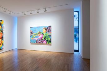 Contemporary art exhibition Norbert Bisky Desmadre Berlin at Templon 28 Grenier Saint-Lazare Paris France
