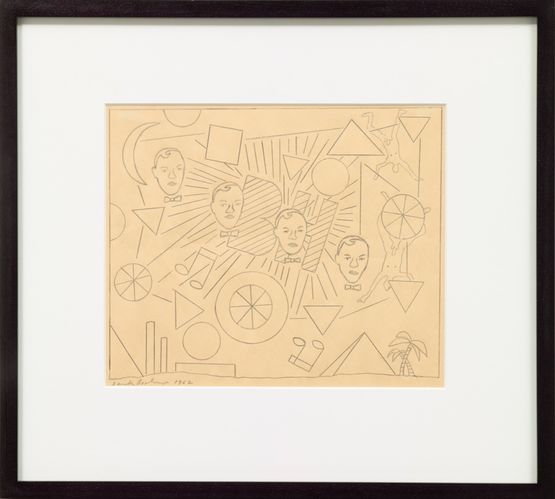 Bill Hayley and The Comets 2 by Derek Boshier contemporary artwork Works on Paper