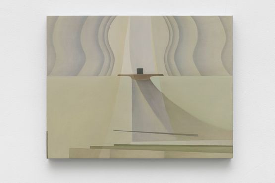 The Hermit by Kong Lingnan contemporary artwork Painting
