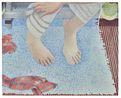 Bath Mat II by Tarka Kings contemporary artwork Works on Paper