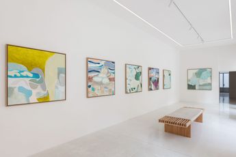 Contemporary art exhibition Terrell James Myth at Cadogan Gallery Milan Italy