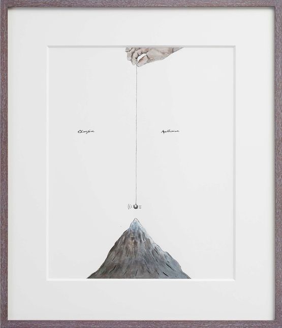 Invisible Hand by Alexandre Singh contemporary artwork Works on Paper