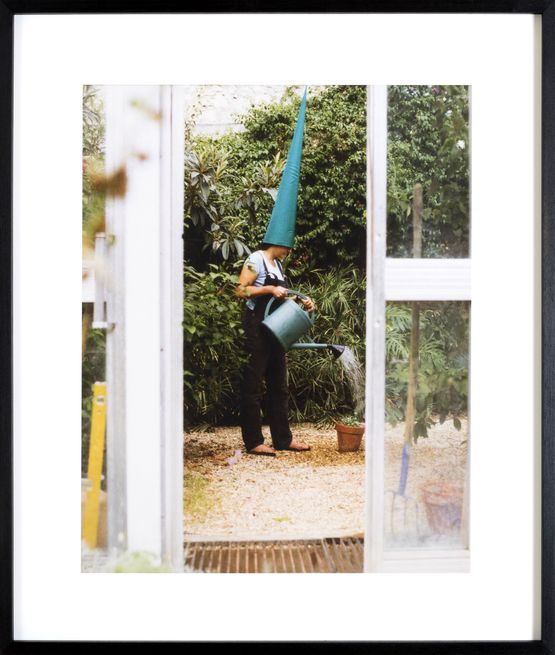 Energy Hat Gardening by Marina Abramovic contemporary artwork Photography