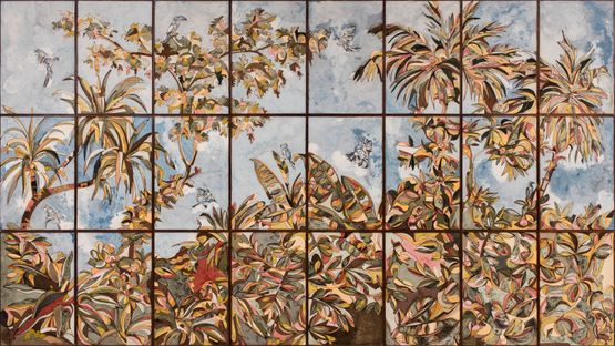 The Lost Birds by Ugo Schildge contemporary artwork Mixed Media