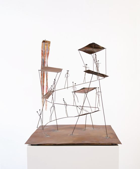 Rondo delle idee galanti by Fausto Melotti contemporary artwork Sculpture