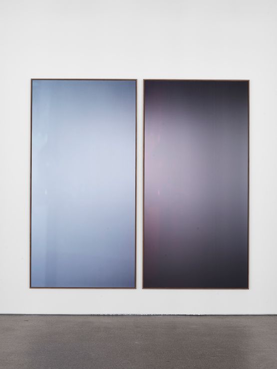 Duo A by Jan Dibbets contemporary artwork Print