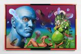 Extradition Atoll by Ashley Bickerton contemporary artwork painting