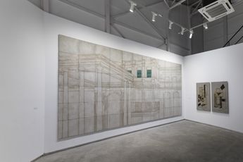 Contemporary art exhibition Rathin Barman Dimensional Distortion at Experimenter Ballygunge Place Kolkata India