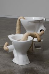 Panoramadrama by Sarah Lucas contemporary artwork sculpture