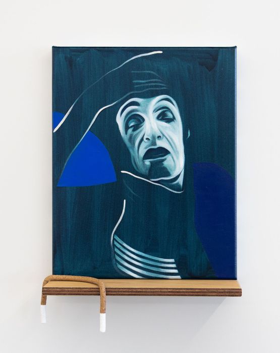 Untitled Mime 1 by Laith Mcgregor contemporary artwork Painting