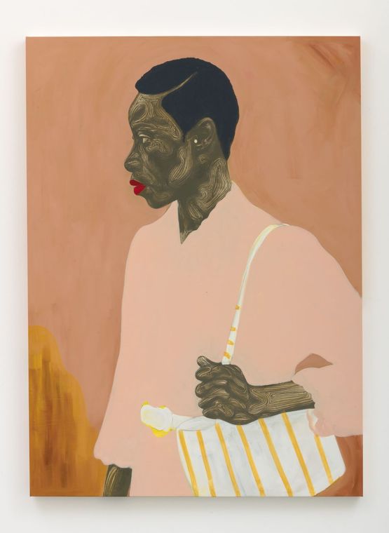 Yene II by Collins Obijiaku contemporary artwork Painting