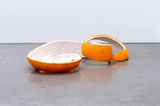 The Orange is Orange peel by Darcey Bella Arnold contemporary artwork mixed media sculpture