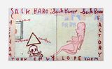 Sack Barrow Factory Pin-Up film notes by Rose Wylie contemporary artwork painting