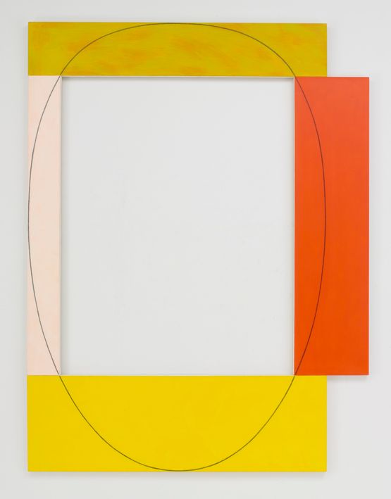 Four Color Frame Painting 15 by Robert Mangold contemporary artwork Painting