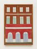Untitled Fachadas by Alfredo Volpi contemporary artwork Painting