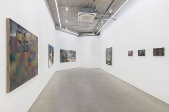 Contemporary art exhibition Behrang Karimi Dinge Weltweit at Maureen Paley London United Kingdom