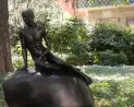 He Black Marble by Elmgreen  Dragset contemporary artwork Sculpture