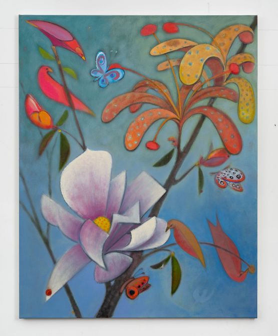 Arboreal Arrangement by Antone Konst contemporary artwork Painting