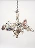 Boucherouite Sevres Chandelier by Francesca Dimattio contemporary artwork Sculpture