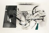 Swingeing London 67 etching by Richard Hamilton contemporary artwork print