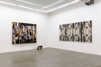 Contemporary art exhibition Sarah Contos VERTICAL HOLD at STATION Sydney Australia